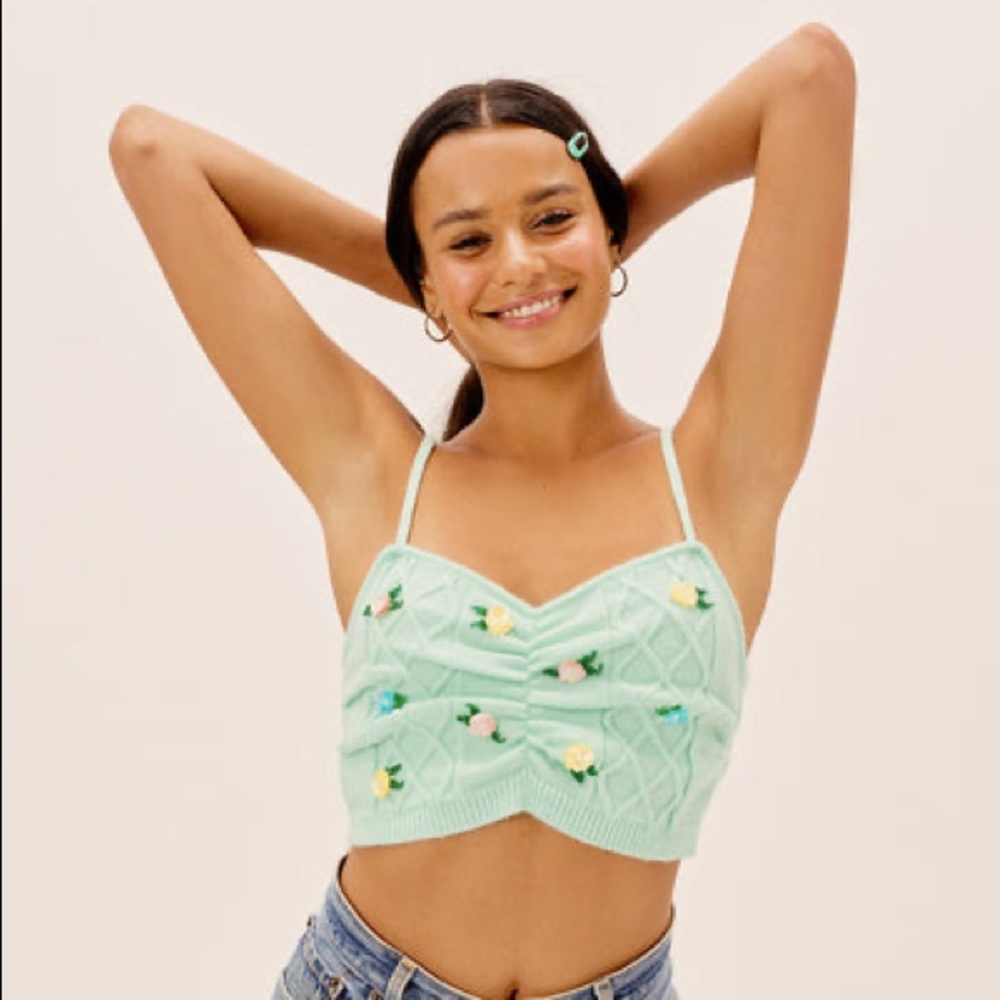 For Love & Lemons Sutton Cami Sweater